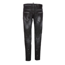 DSquared2 'Washed Black' Skater Jeans