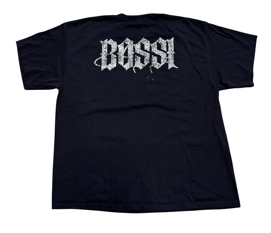 Bossi 'Fuck You' Vintge Rhinestone Tee