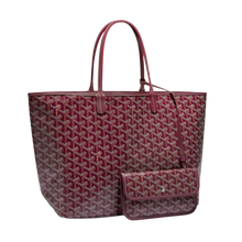 Goyard 'Burgundy' Saint Louis PM Tote Bag