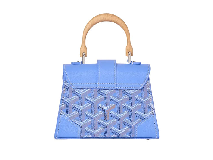 Goyard 'Iris Blue' Saigon Nano Bag