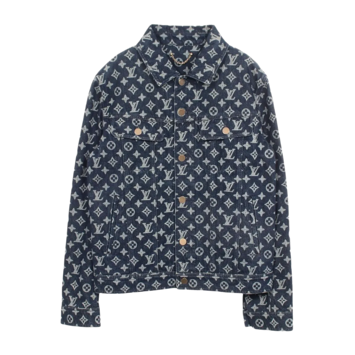 Louis Vuitton 'Indigo' Monogram Denim Jacket