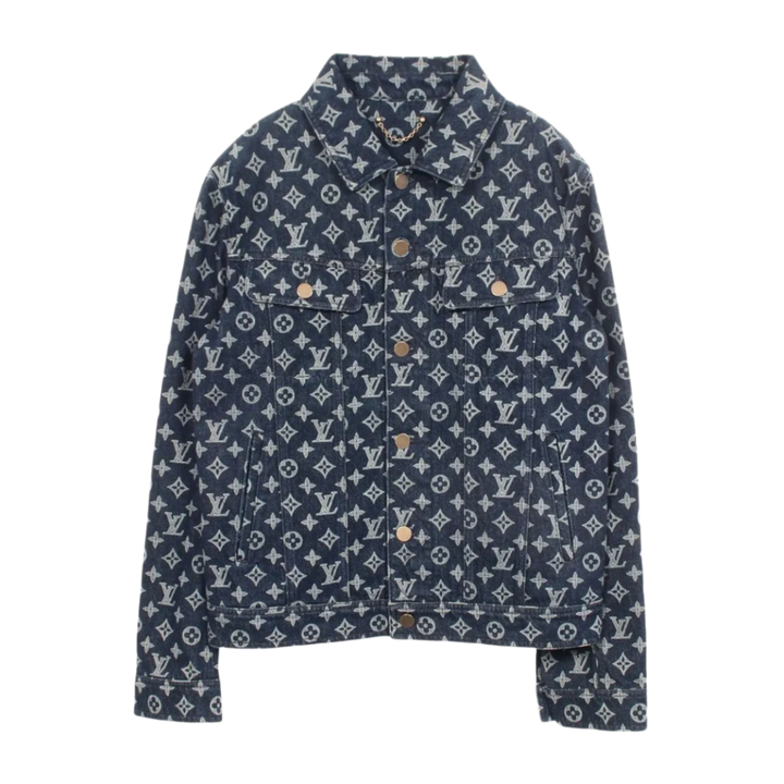 Louis Vuitton 'Indigo' Monogram Denim Jacket