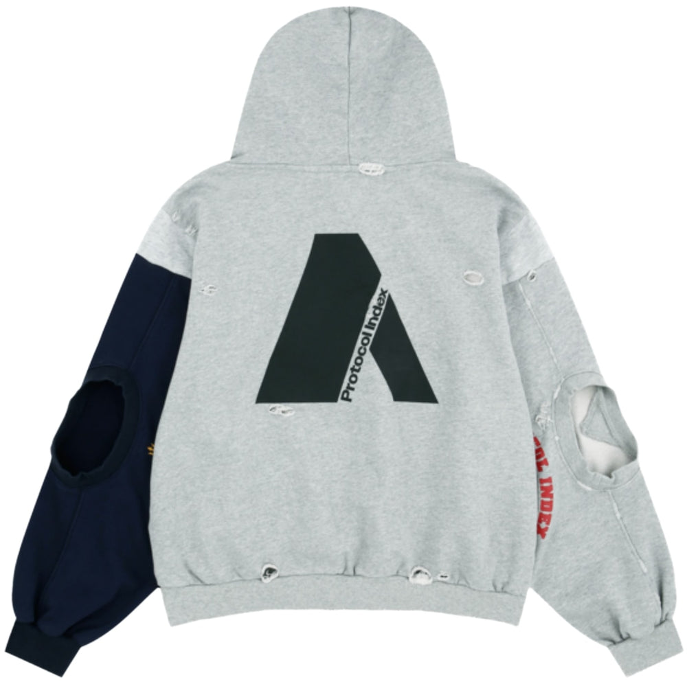 Protocol Index 'Army' Reconstructed Zip-Up