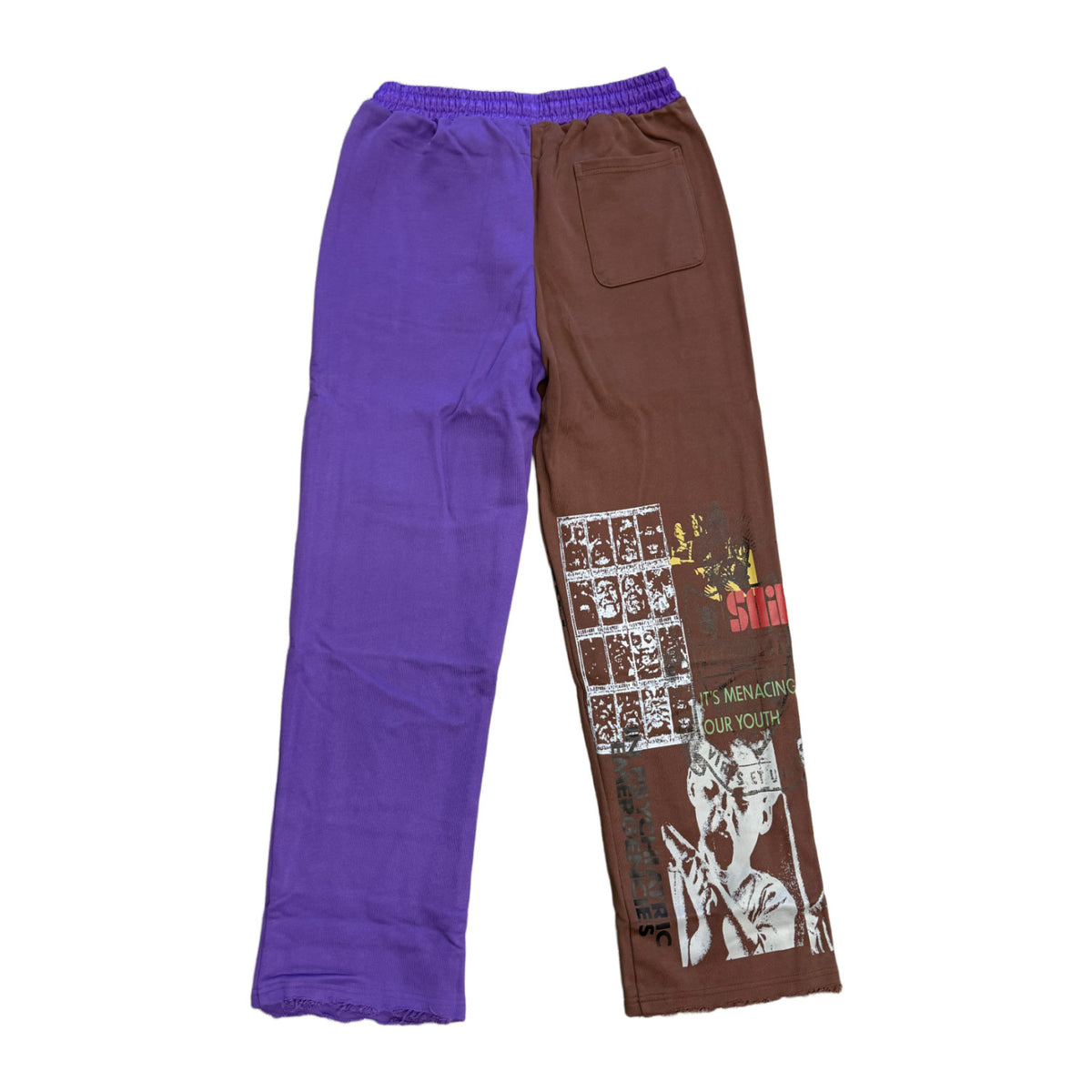 Saint Vanity 'Purple/Brown' Sweatpants