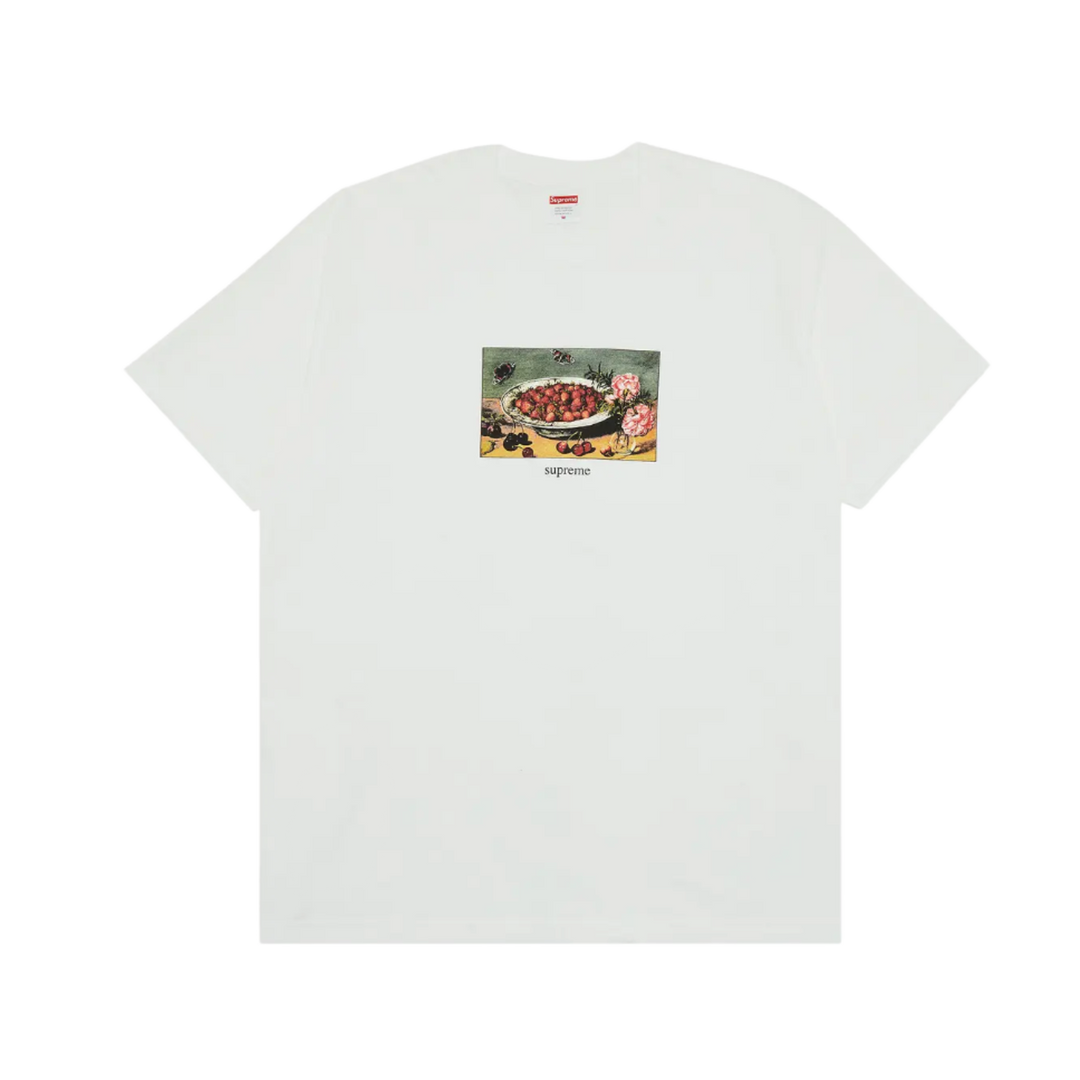 Supreme 'White' Strawberries Tee