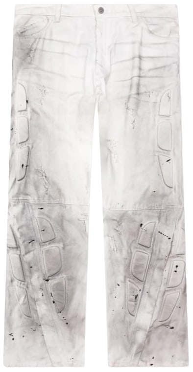 Satoshi Nakamoto 'White Canvas' Enduro Pants