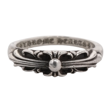 Chrome Hearts 'Mini Floral' Cross Ring