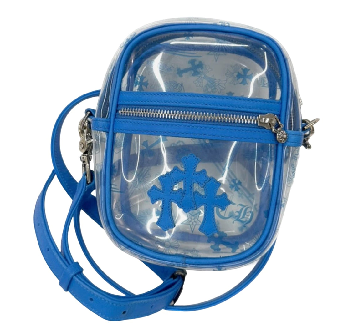 Chrome Hearts 'Blue' Triple Cross Mini Bag