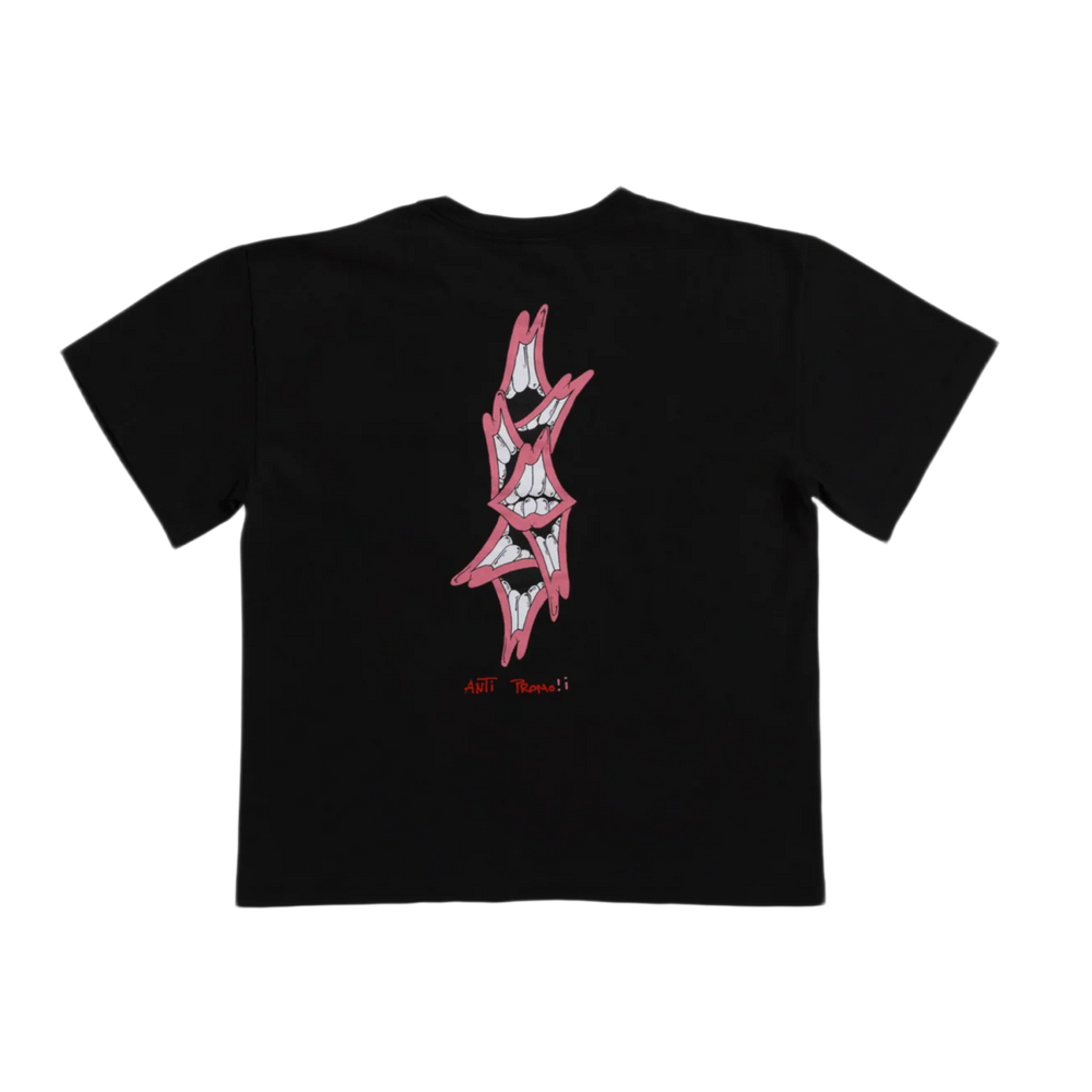 Matty Boy Anti-Promo 'Pink Chomper' Black Tee