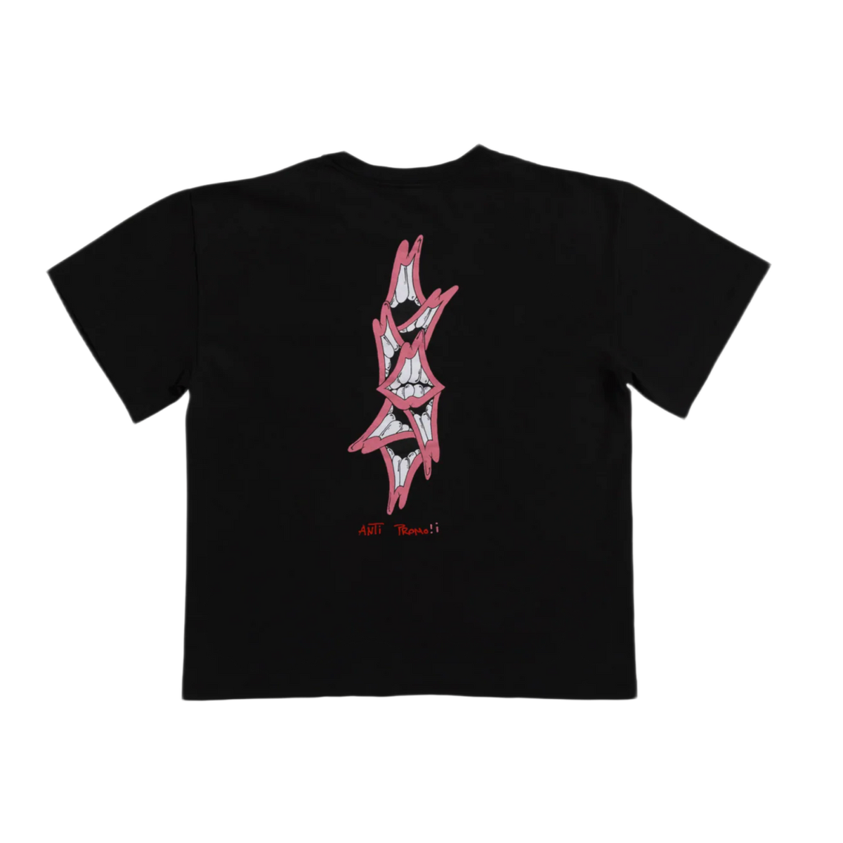 Matty Boy Anti-Promo 'Pink Chomper' Black Tee