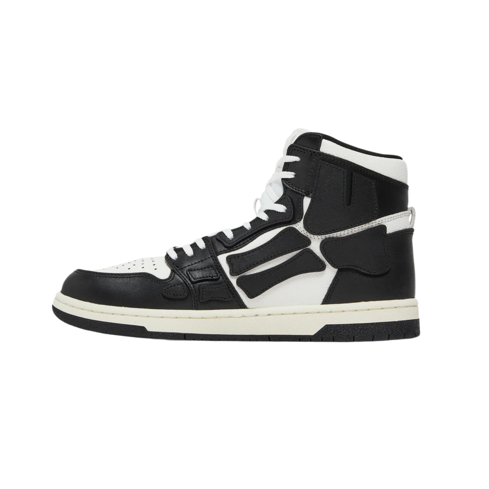 Amiri 'White Black' Skel Hi-Top Sneakers