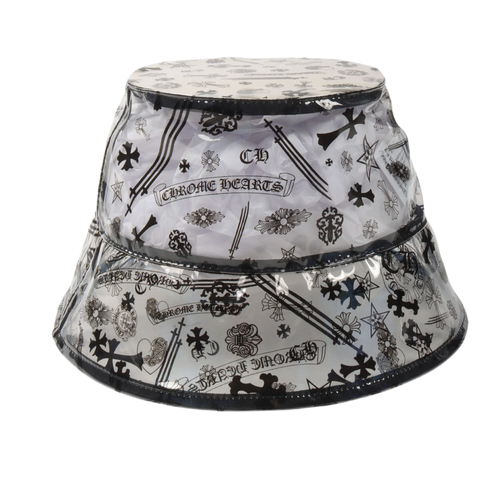 Chrome Hearts 'Clear' PVC Motif Bucket Hat