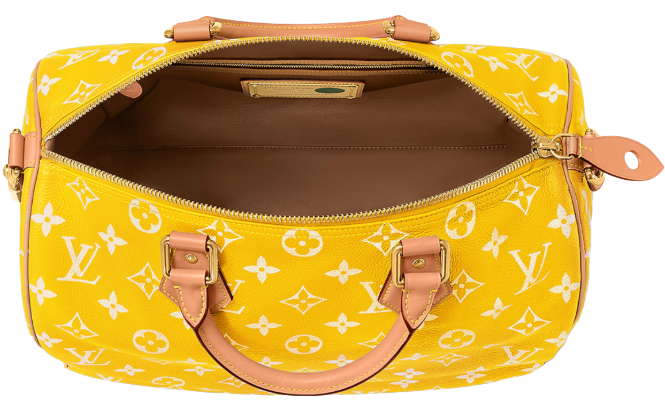 Louis Vuitton 'Jaune Mat' Speedy P9 Bandouliere 40