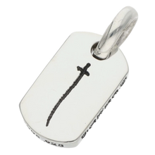 Chrome Hearts 'Silver' Aoyama Mini Dog Tag Pendant