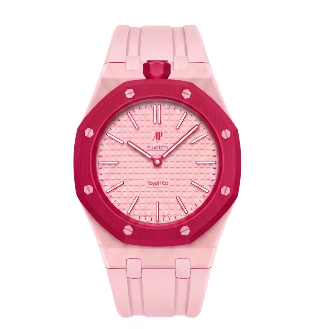 Swatch x Audemars Piguet AP Bioceramic Royal Pop Otto Rosso SSX03R100N