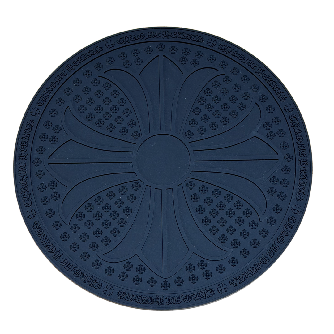 Chrome Hearts 'Plus Cross' Rubber Pad Coaster