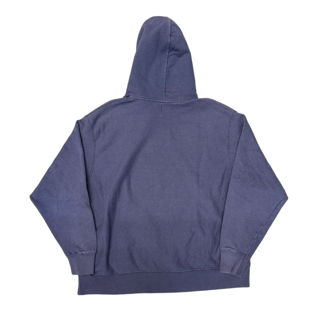Gallery Dept. 'Yellow Logo' Washed Navy Hoodie