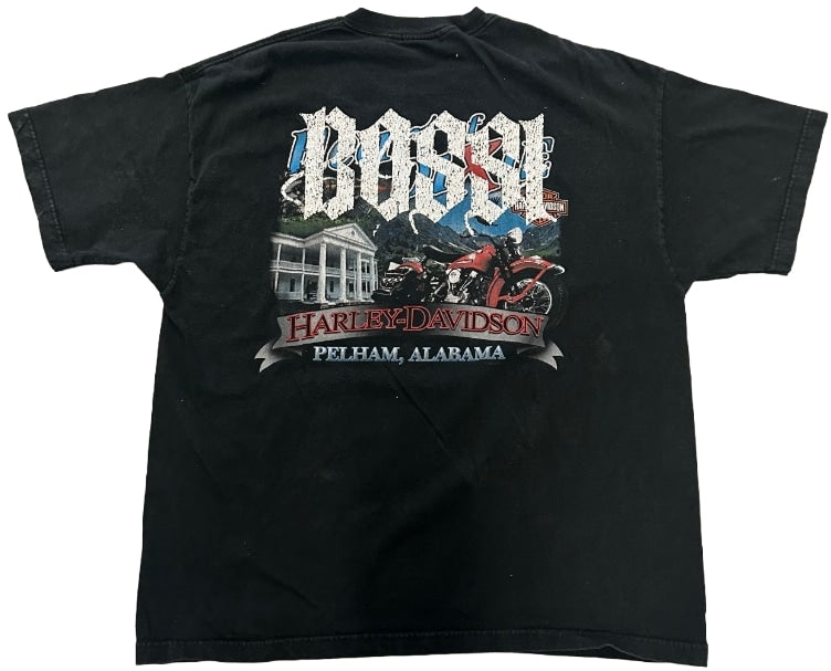 Bossi 'Flaming Pelham, AL' Rhinestone Vintage Tee
