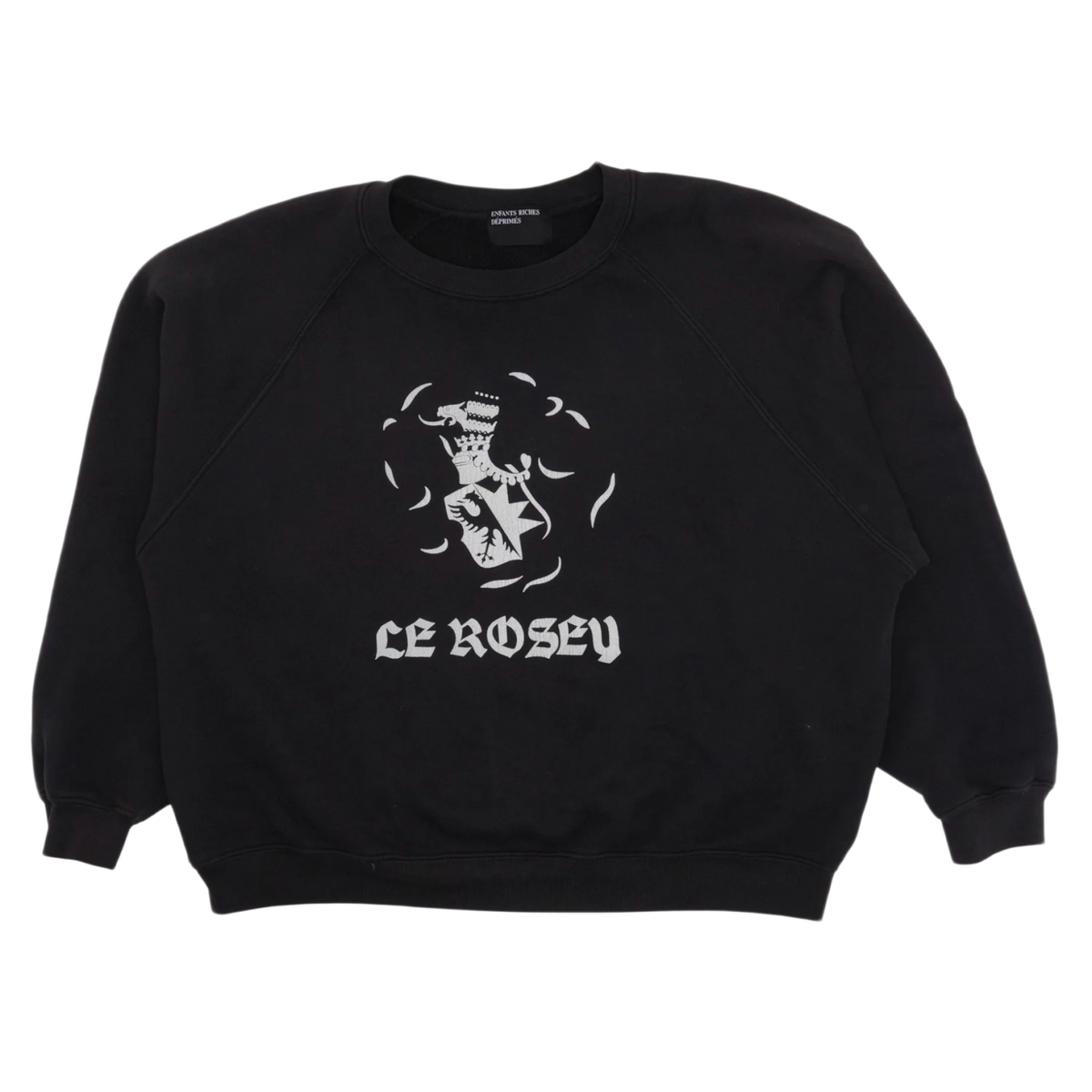 Enfants Riches Déprimés 'Le Rosey' Black Crewneck