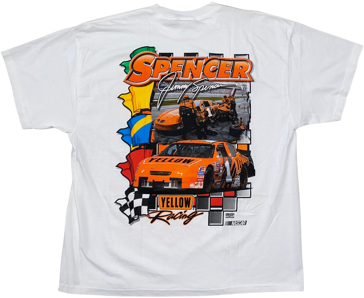 Jimmy Spencer 'Yellow Racing' Vintage Tee