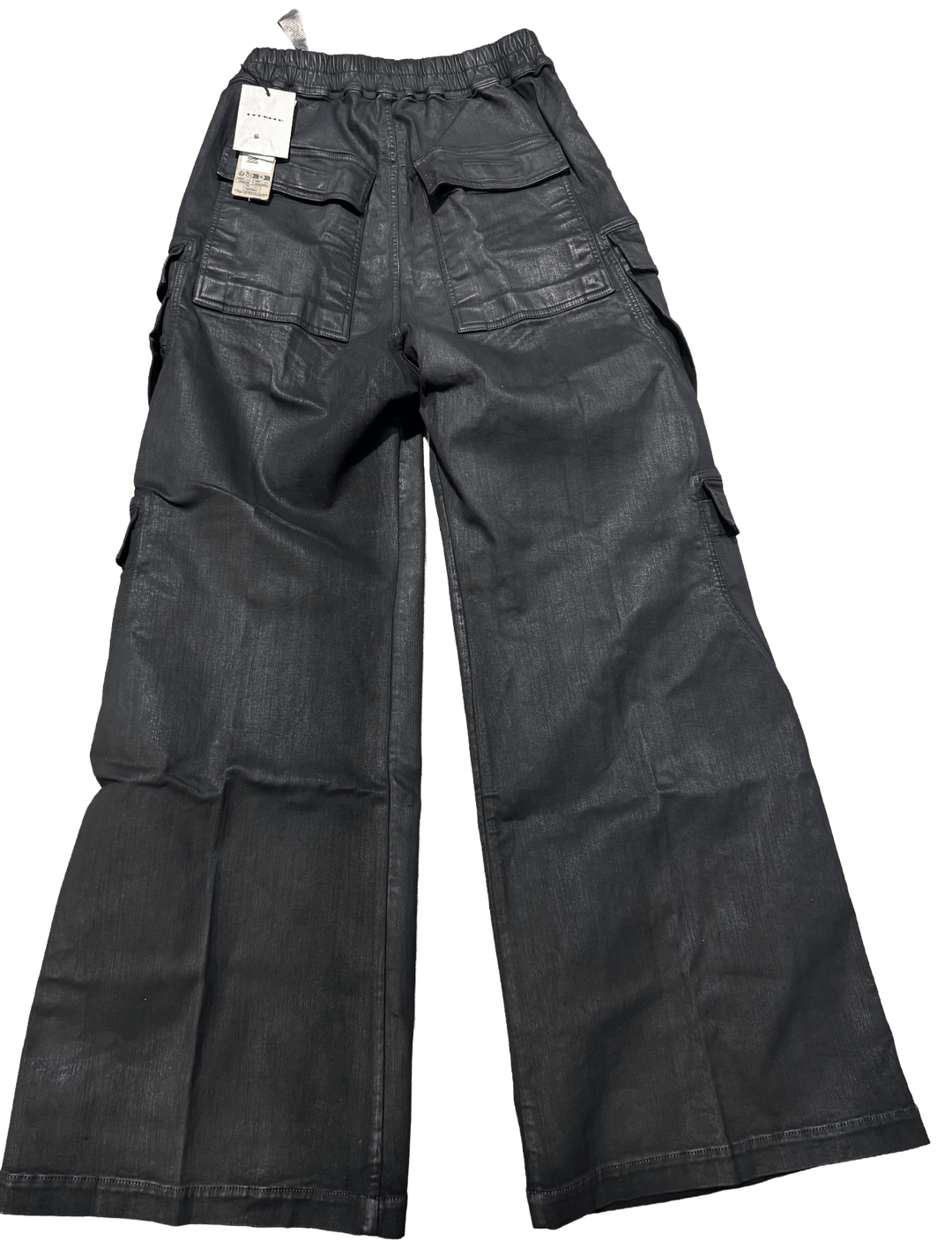 Rick Owens DRKSHDW Jumbo Belas Cargo Trousers 'Black/Wax'