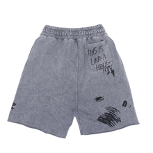 Paly Carrying the Message Light Grey Sweatshorts 