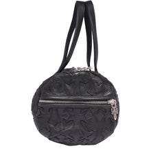 Chrome Hearts 'Black Flooded Cross' Leather Mini Duffle Bag