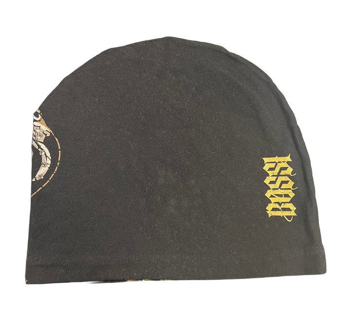 Bossi 'Brown Bike' Rhinestone Vintage Beanie