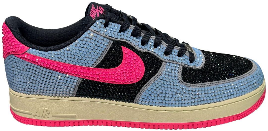 Bossi 'Pink/Baby Blue' Rhinestone Sneaker