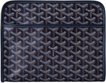 Goyard Jouvence Toiletry Pouch Goyardine GM Navy