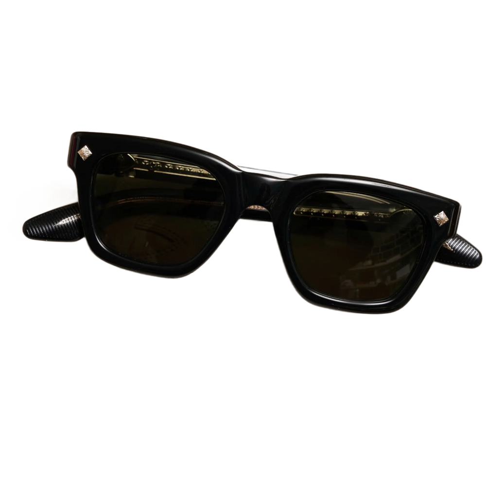 Chrome Hearts 'DONNYSOFFERGISMS' Black/Gold Black Sunglasses