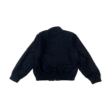 Louis Vuitton 'Navy Blue' Monogram Zip Up Bomber Jacket