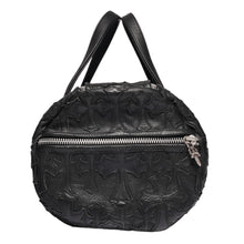 Chrome Hearts 'Black Flooded Cross' Leather Duffle Bag