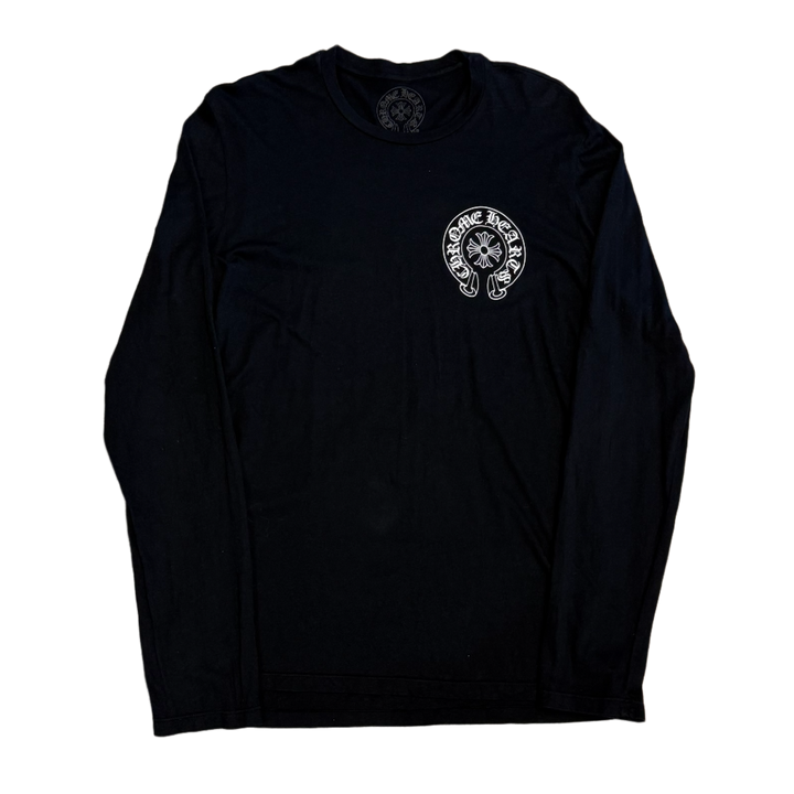 Chrome Hearts 'Green Chomper' Black Longsleeve Tee
