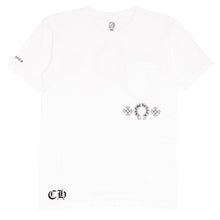 Chrome Hearts Vintage 'White' Horseshoe Plus Cross Tee
