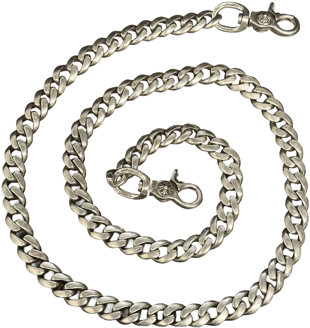 Chrome Hearts 'XXXL' Cuban Link 38in Wallet Chain