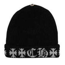 Chrome Hearts 'CH Logo' Big Daddy Cashmere Black Beanie
