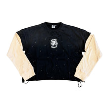 Saint Vanity 'Black' Cutoff Thermal Longsleeve Tee
