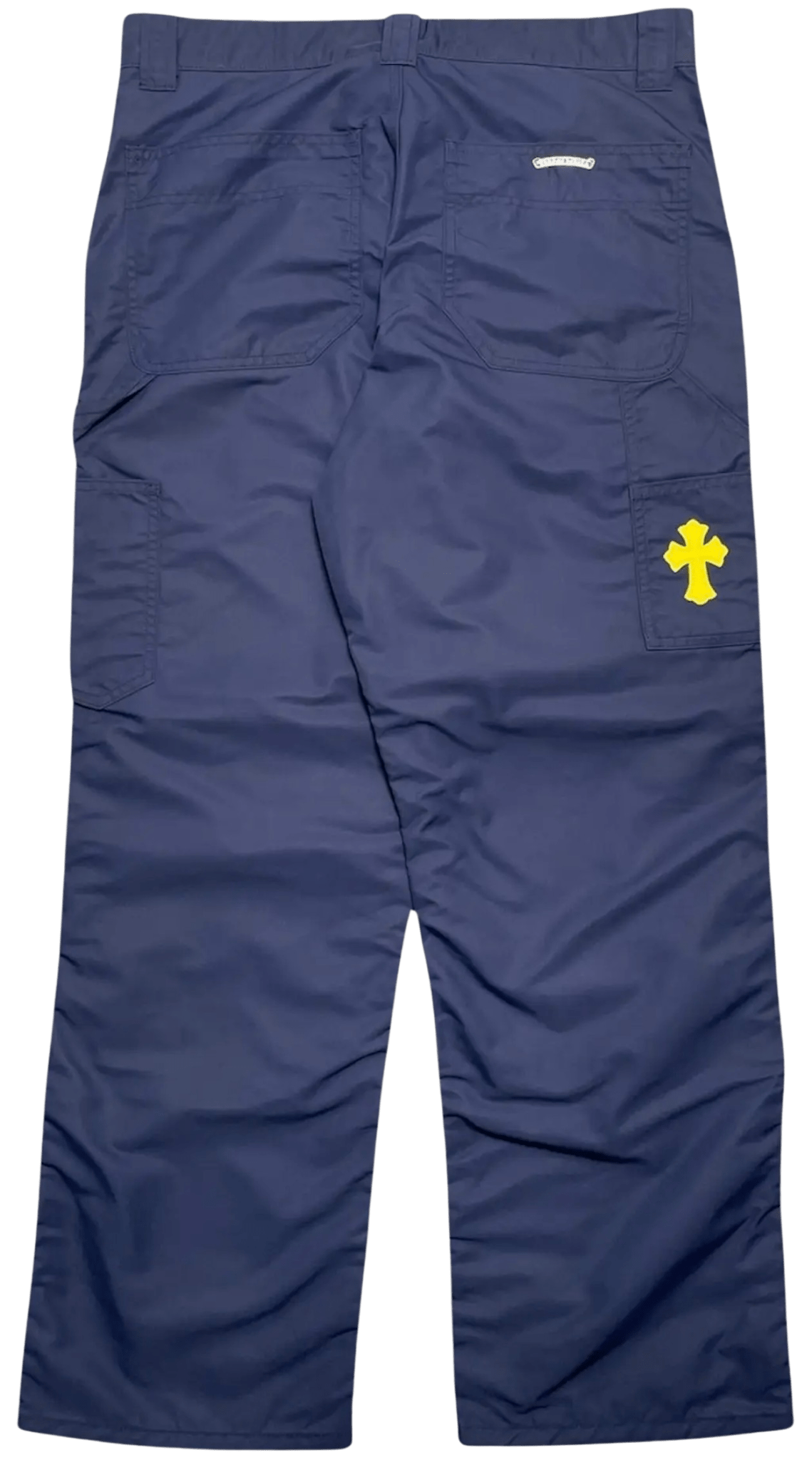 Chrome Hearts 'Navy' Double Knee Nylon Pants