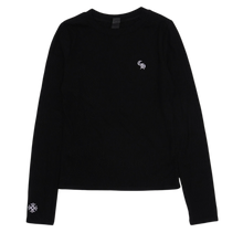 Chrome Hearts Women's 'Black' Bad Seed Ribbed Longsleeve Shirt