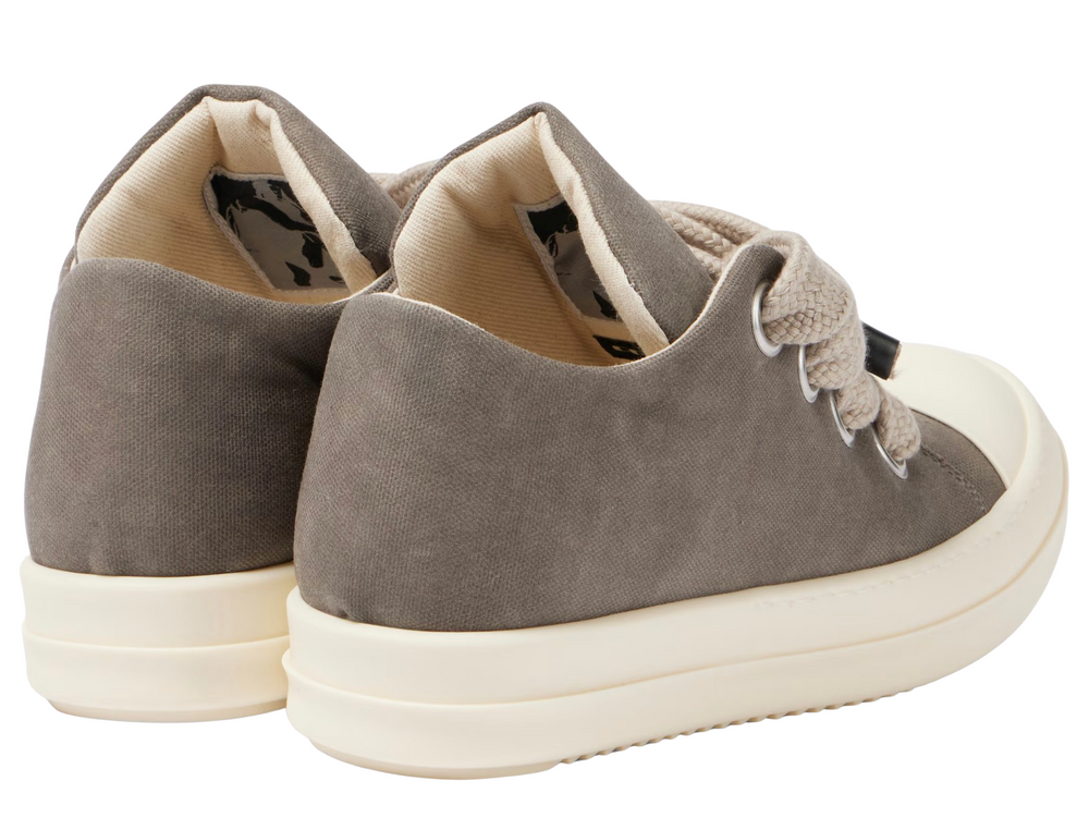 Rick Owens DRKSHDW 'Dust' Puffer Jumbo Lace Canvas Low Sneakers