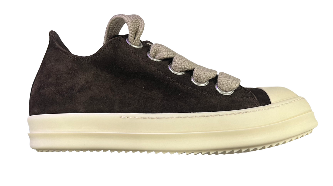 Rick Owens 'Mahogany' Jumbo Lace Sneakers