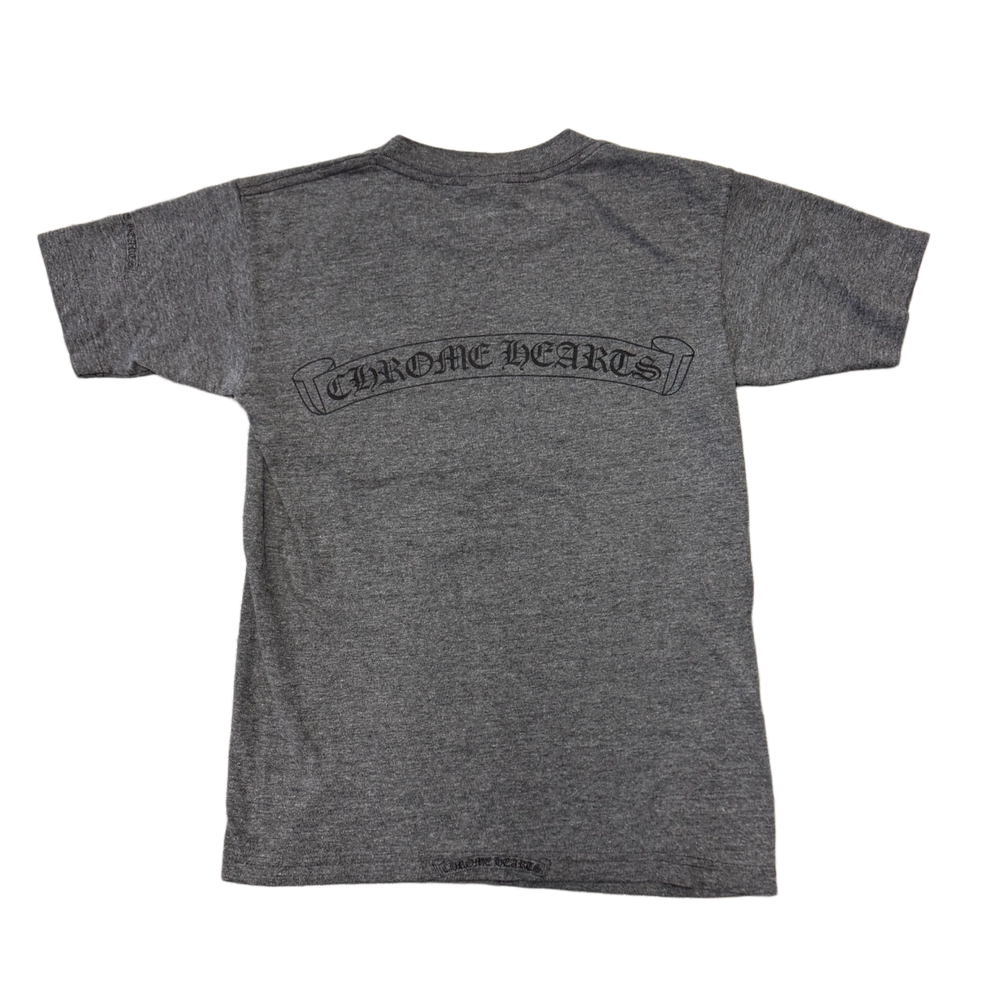Chrome Hearts 'Vine Dagger' Grey Vintage Pocket Tee