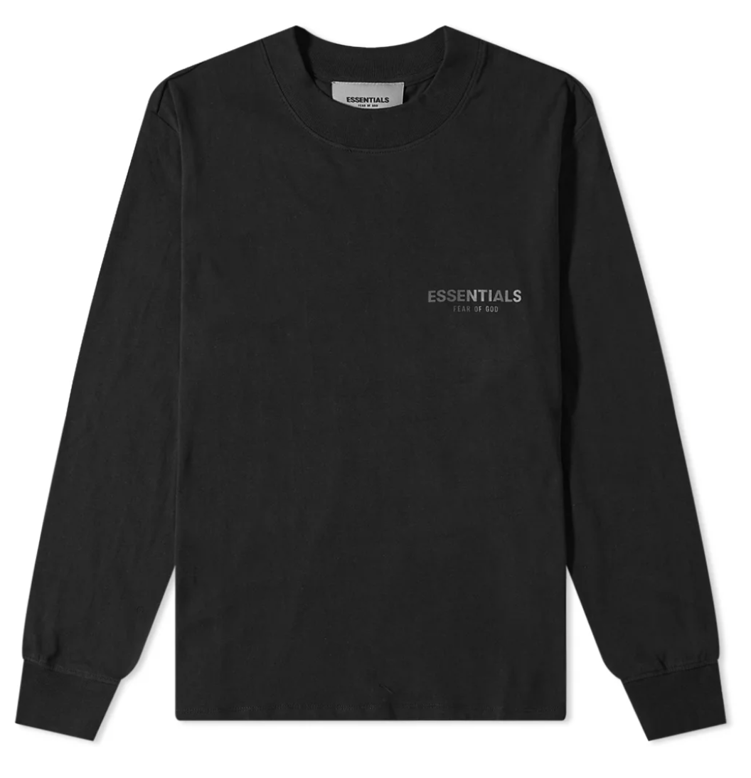 Fear Of God Essentials Black LongSleeve