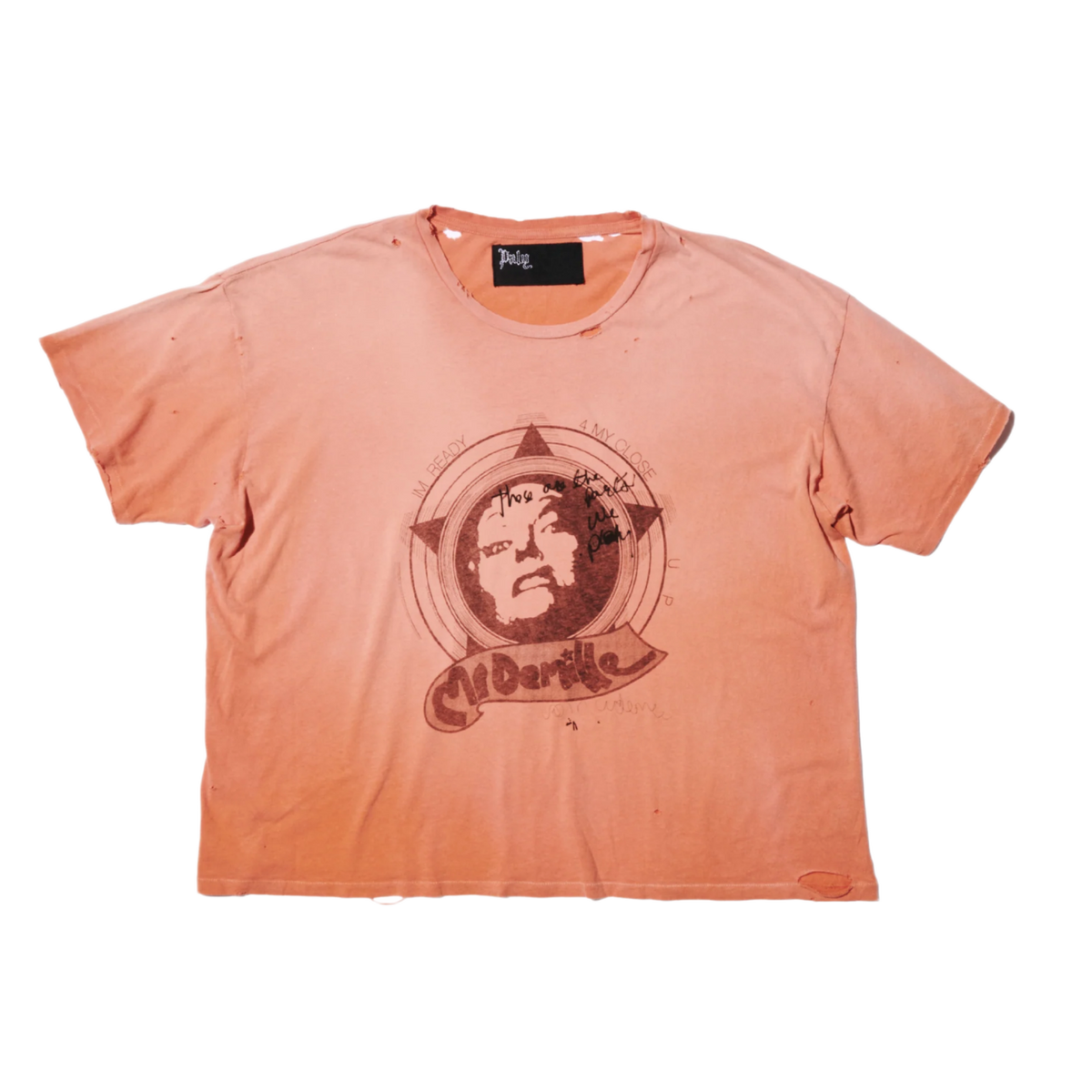Paly 'Close Up' Orange Tee
