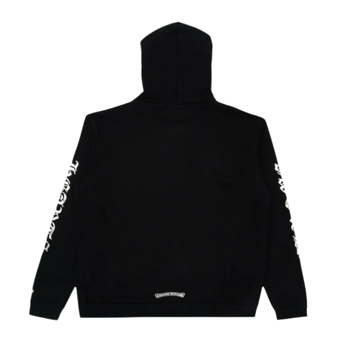 Chrome Hearts '1988 Vertical Metallic Logo' Black Hoodie