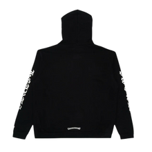 Chrome Hearts '1988 Vertical Metallic Logo' Black Hoodie