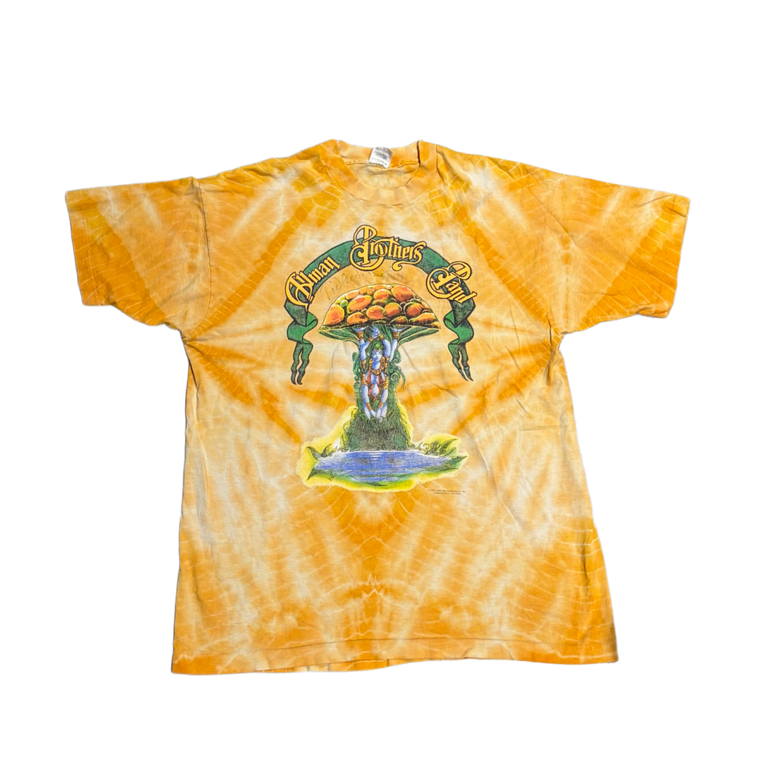 Vintage 'Orange' Allman Brothers Land Tie Dye Tee