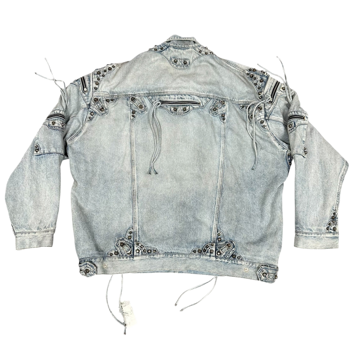 Balenciaga 'Cagole' Oversized Denim Jacket