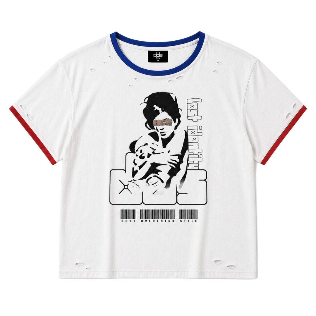 DOS 'Lost Identity' Ringer Tee